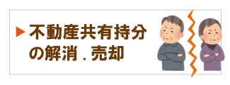 不動産共有持分の解消